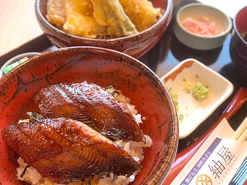 紬屋ミニうなぎ御膳