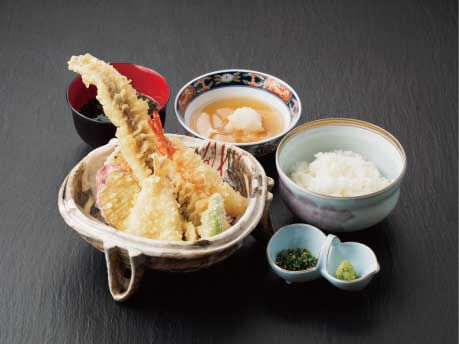海鮮天ぷら定食